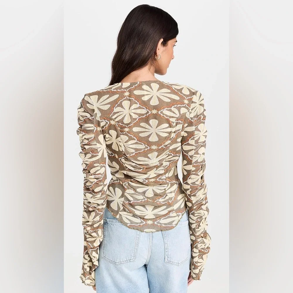 [NWT] FREE PEOPLE Through The Meadow top. Size Small - Picture 3 of 9